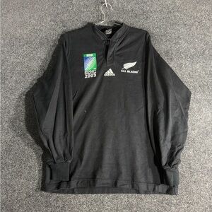 Adidas All Blacks Rugby World Cup 2003 Long Sleeve XL